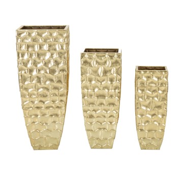 Vază decorativă glody set 3 buc cm 38x38x94-30,5x30,5x76- 23x23x63