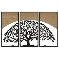 PANOU DE PERETE DIN 3 PIESE 105X2X70 (35X2X70) | HomeVibes