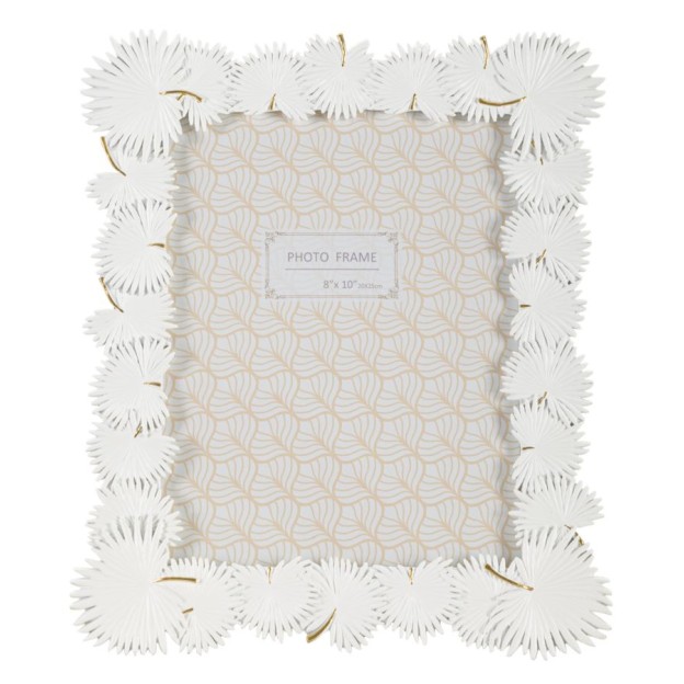 RAMA FOTO FRUNZĂ DE PALMIER CM 28,5X1,7X33 (DIMENSIUNE FOTO INTERIOR CM 20X25) 