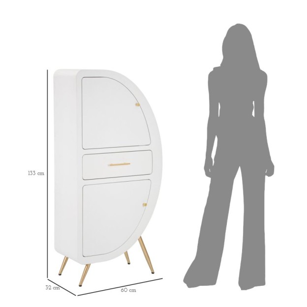 DULAP 2 UȘI VENUS 60X32X133