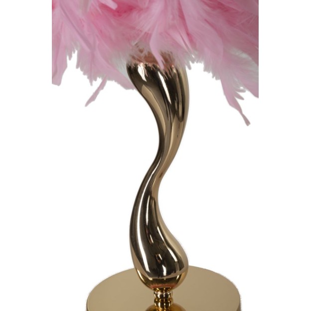 LAMPA DE MASA COUS ROZ CM Ø 25X47 