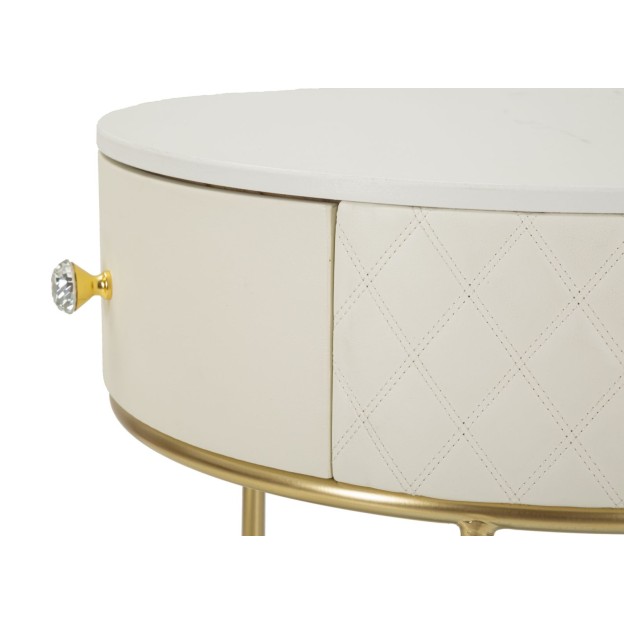 NOPTIERĂ ÎNALTĂ CU TABURET SHARON CM Ø 52X70 - Ø 36X39 