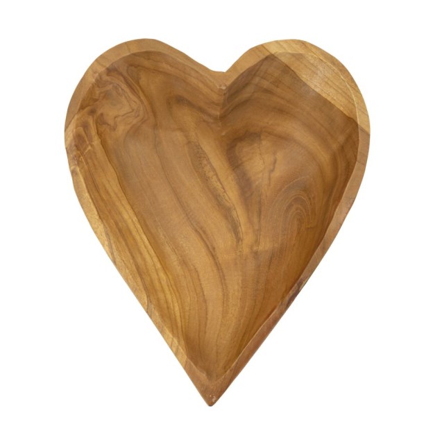 TAVĂ  DIN LEMN DE TEC KIHA 18X22X4,5