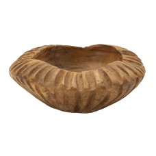 TAVĂ GERIS DIN LEMN DE TEC CM Ø 19X8