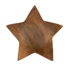 SCULPTURA  DIN LEMN DE TEC BINTANG 19X5