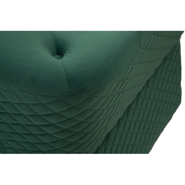 CANAPEA EMY VERDE CU PERNE 162X83X76
