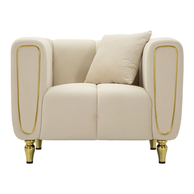 FOTOLIU ALMA CREMA CUSCINO 97X81X71