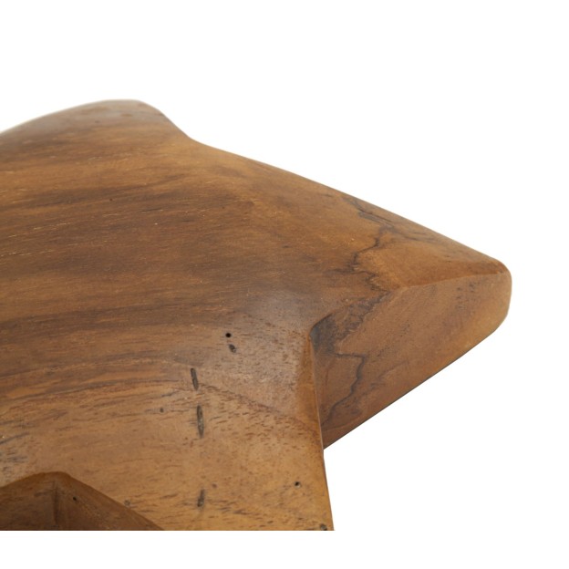 SCULPTURA  DIN LEMN DE TEC BINTANG 19X5