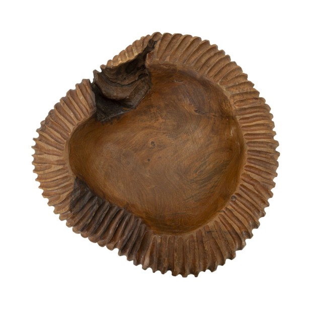 TAVĂ LEMN DE TEC 37X40X16 