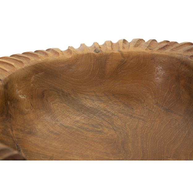 TAVĂ LEMN DE TEC 37X40X16 