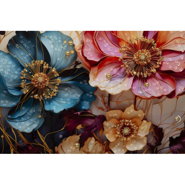 GLOBI DE PERETE LACURAT CU CADRU NARCY -A- 82X4X82