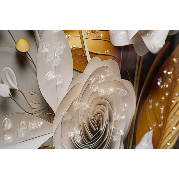 CUIER DE PERETE LACURAT CU RAMA FLORA M 42X3,5X62 