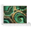TABLOU DE PERETE SMERALDY -A- CM 82X4X62