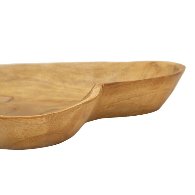 TAVĂ  DIN LEMN DE TEC KIHA 27X29X4 