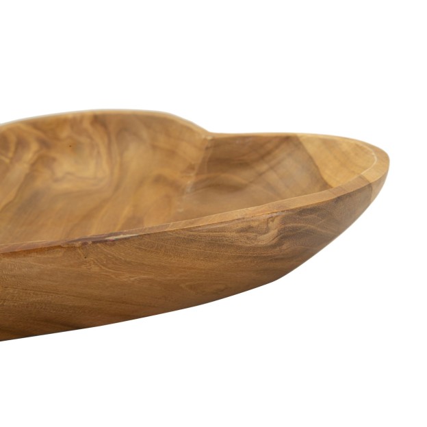 TAVĂ  DIN LEMN DE TEC KIHA 18X22X4,5