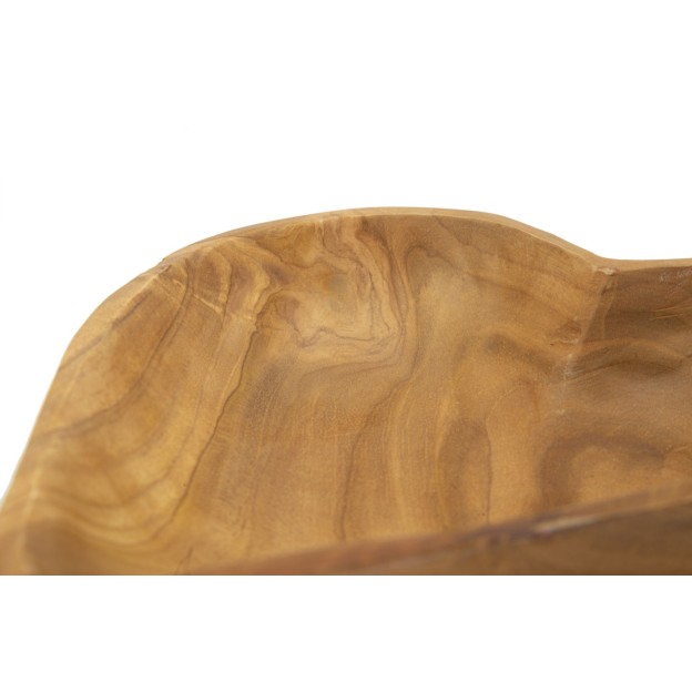 TAVĂ  DIN LEMN DE TEC KIHA 18X22X4,5