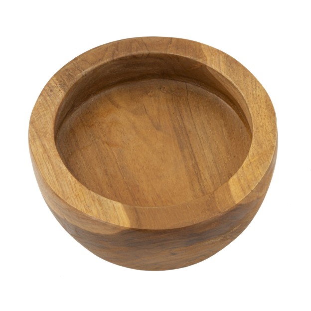 TAVĂ DIN LEMN DE TEC ERUSI SIMPLE 15X9,5