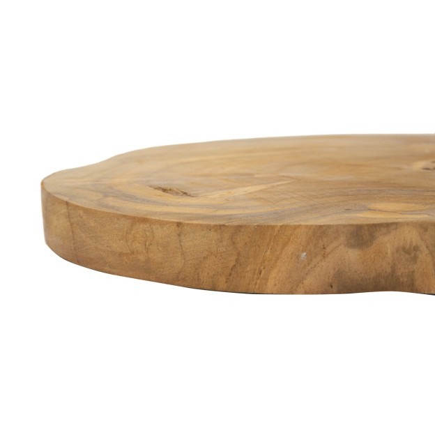 TAVĂ POKON DIN LEMN DE TEC CM Ø 25X2