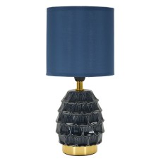 LAMPĂ PIGNY ALBASTRU CM Ø 15X30,5