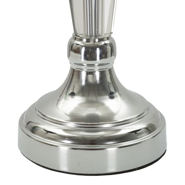 LAMPĂ DE MASA ARGENTIU CM Ø 30X56 