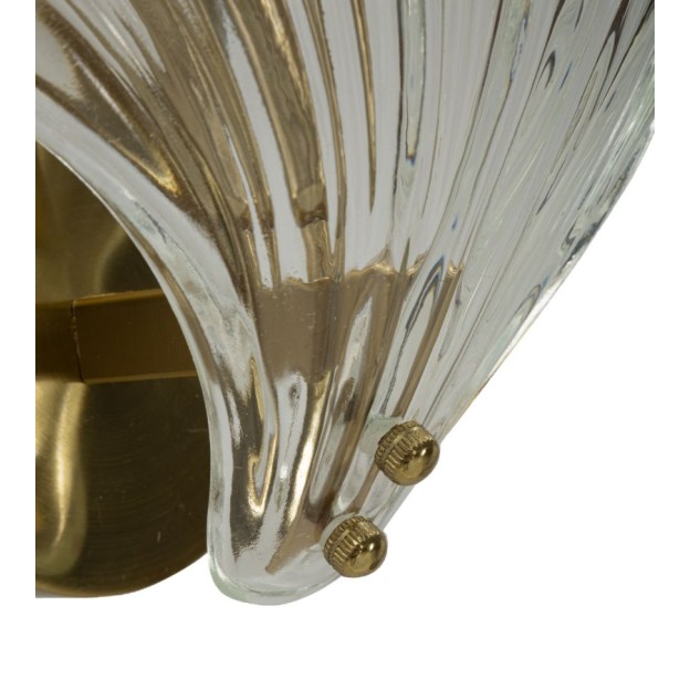 LAMPA DA MURO SHELL CM 20X14X22 