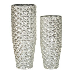 VAZA SILVY SET 2 BUC CM Ø 37X92X-32X75 | HomeVibes