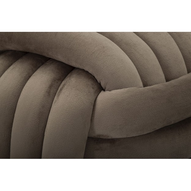 TABURET SOFTY GREY CM 45X45X45