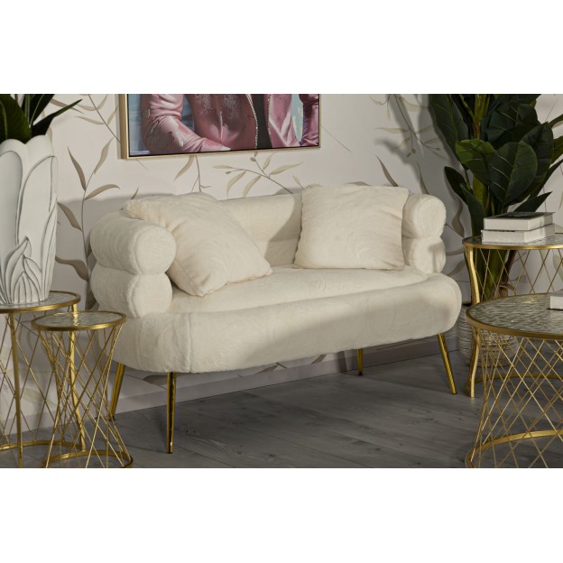 CANAPEA SOFFY PLUS CU PERNE CM 133X68X69