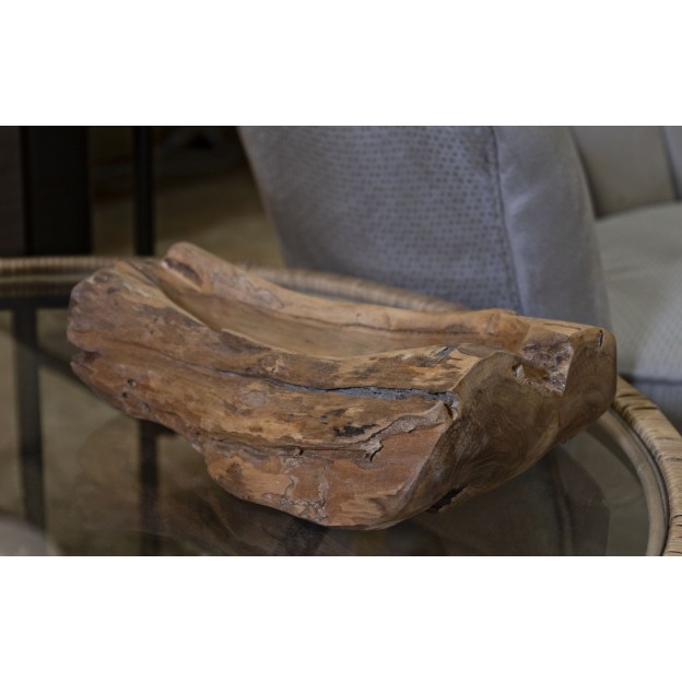 TAVĂ  DIN LEMN DE TEC NARRO 31X21X8 