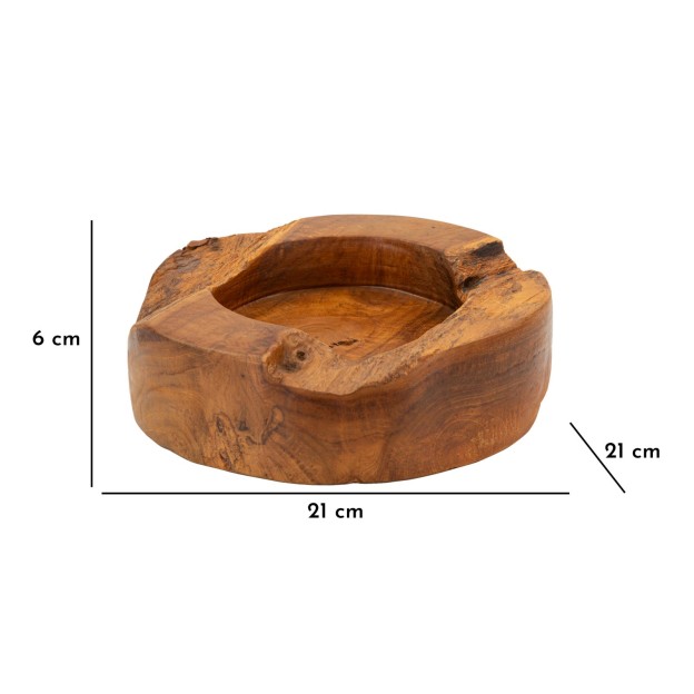 TAVĂ  DIN LEMN DE TEC ERUSI PLUS 21X6 