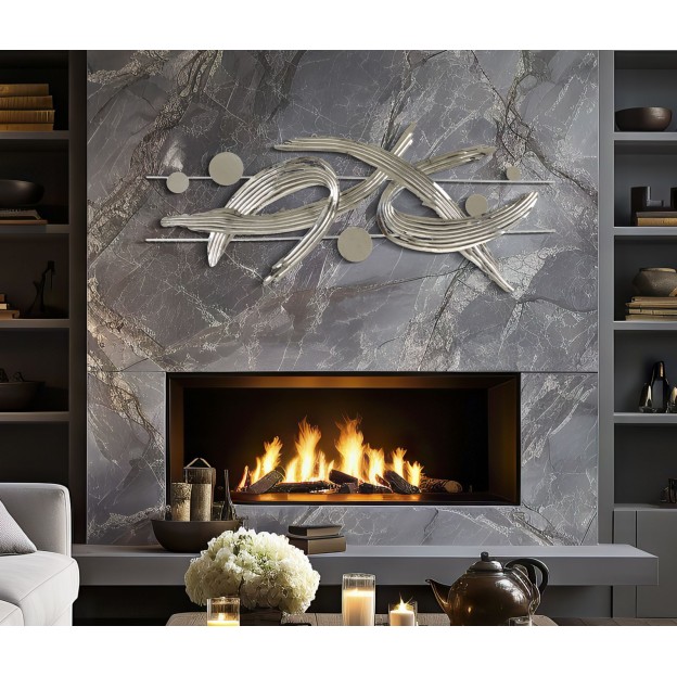 PANOU FIER PERETE MONDRIAN CM 121X5X52