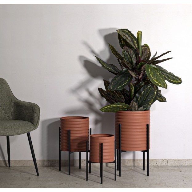 SET 3 SUPORTI GHIVECE MILLY 36X56,5-30X48,5-24X37,5 