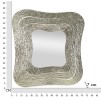 OGLINDA DE PERETE AURY SQUARE CM 74X7X79