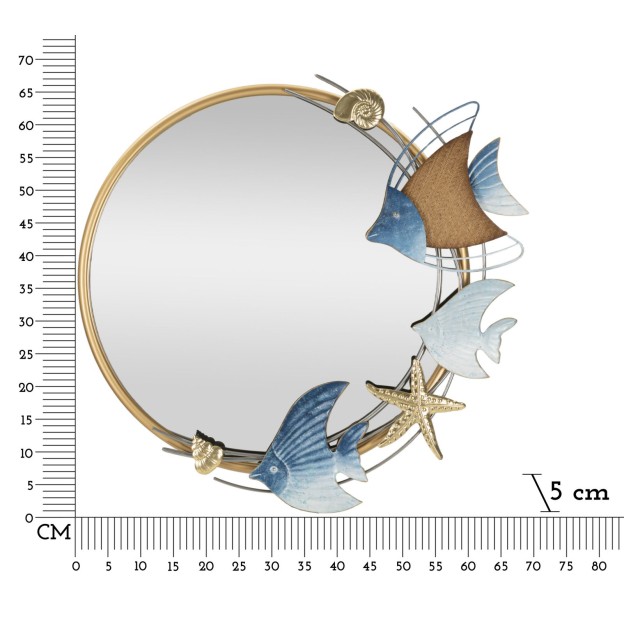OGLINDA DE PERETE MARINA CM 68X5X67