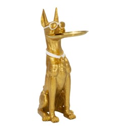 FIGURINA CÂINE CU TAVĂ CM 27X51X74 | HomeVibes