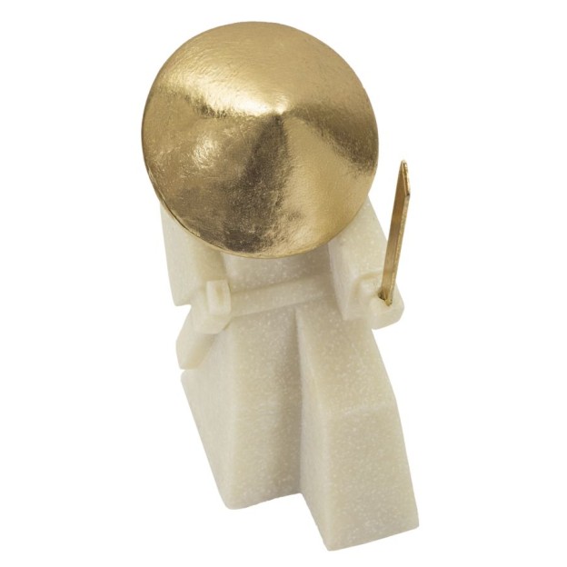 FIGURINA SAMURAI TOKU QUARZY -B- CM 14X9X24,5 