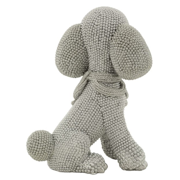 FIGURINA CAINE POODLE SPARKY CM 14,5X10X19