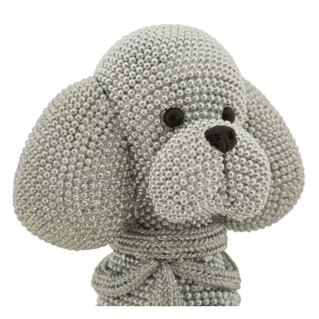 FIGURINA CAINE POODLE SPARKY CM 14,5X10X19