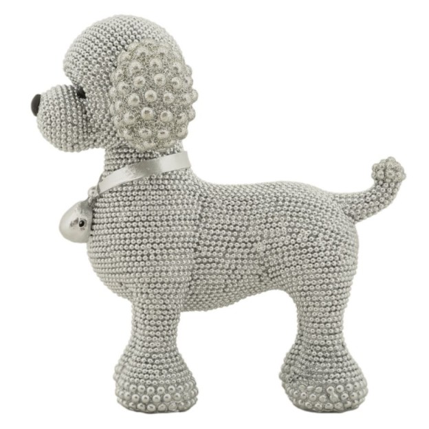 FIGURINA CAINE POODLE SPARKY CM 15X9,5X15