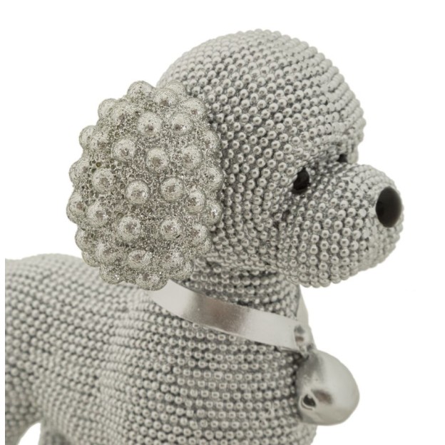 FIGURINA CAINE POODLE SPARKY CM 15X9,5X15