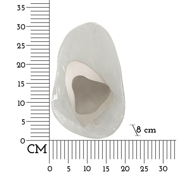 APLICA OCEAN SILVER CM 21X8X31