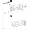 CONSOLA STAR MARMURA CM 120X40X80