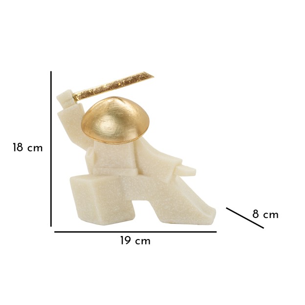 FIGURINA SAMURAI ODA QUARZY -B- CM 19X8X18