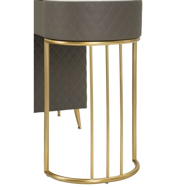 BIROU CU TABURET  SHARON 120X40X75 (DIMENSIUNE TABURET Ø36X39)