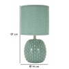 LAMPĂ PONTUS TURCOAZ CM Ø 14X27 