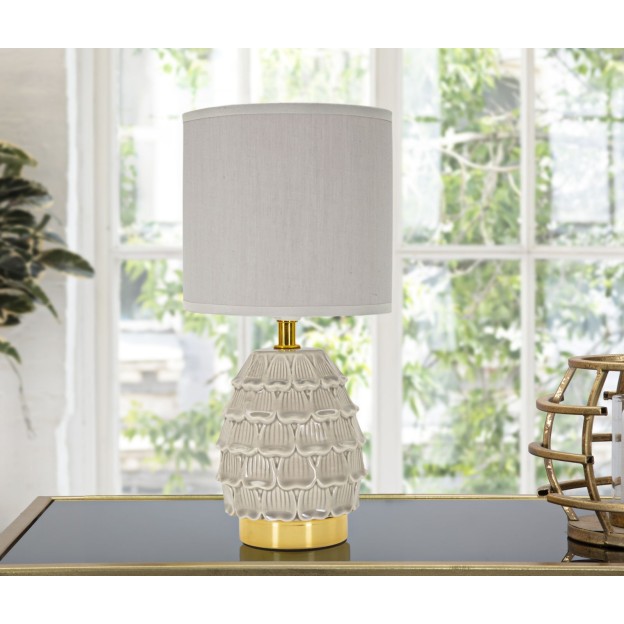 LAMPĂ PIGNY GREY CM Ø 15X30,5 