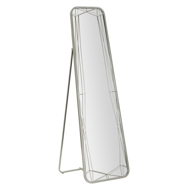 OGLINDA DE PODEA ARGINTIE CM 46X2-54X153 (DIMENSIUNE OGLINDA CM 43X150) 