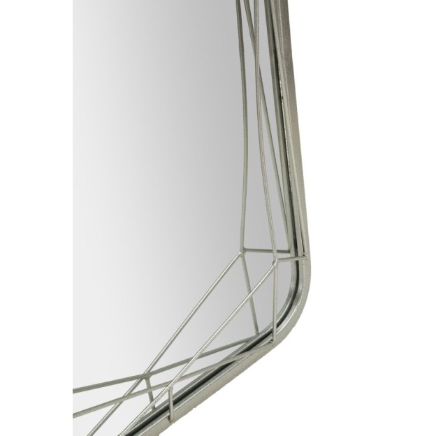 OGLINDA DE PODEA ARGINTIE CM 46X2-54X153 (DIMENSIUNE OGLINDA CM 43X150) 