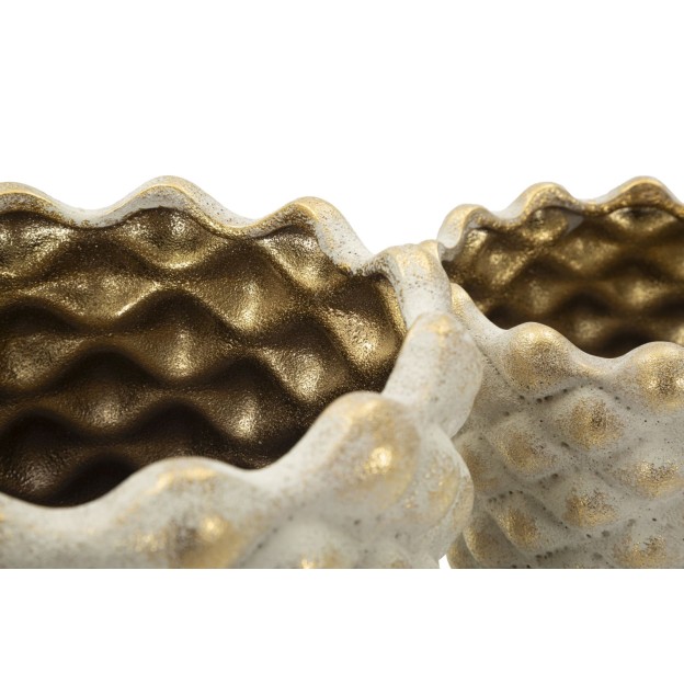 SET 2 VASE PEPITAS Ø 23X18-18,5X15,5 (GAURĂ Ø 19-14) 