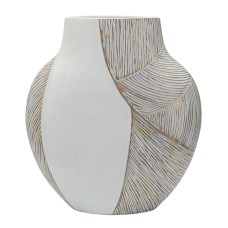 VAZĂ DIN RĂȘINĂ HO CHI MINH CM 35X13,5X37,5 (GAURĂ CM 16X6)